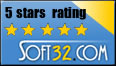 Soft32.com 5 Stars !